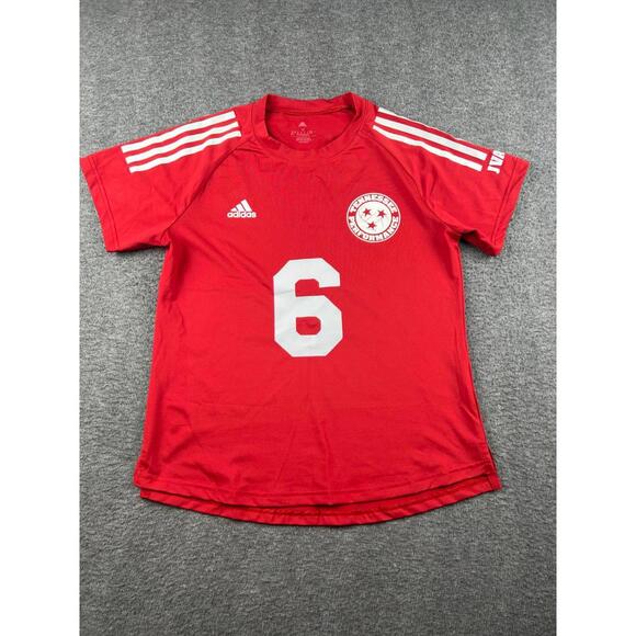 adidas Other - Adidas‎ Red Kids Soccer Jersey Size Medium